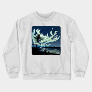 Northern Lights in Scandinavia Crewneck Sweatshirt